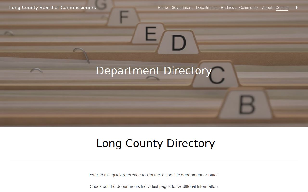 Long County court docket phone directory